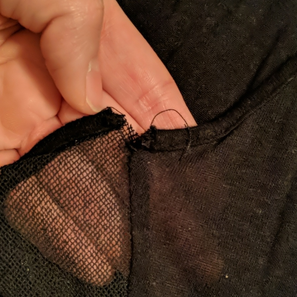 Sheer Back Tank Top - Picture 6 of 6